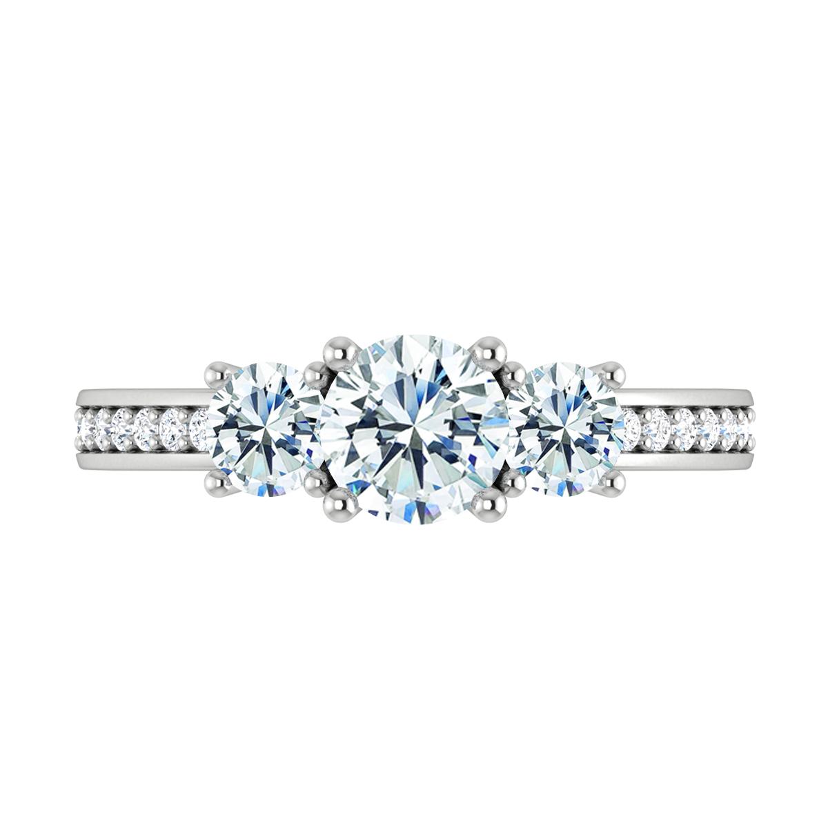 Kayal in 18k White Gold — view 5