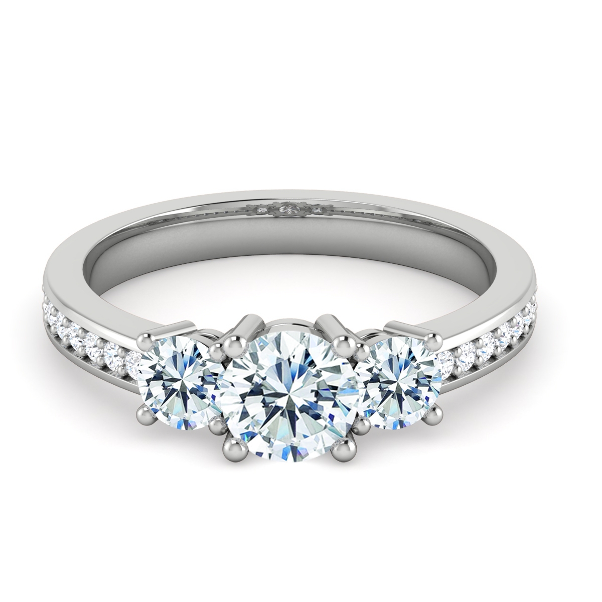 Kayal in 18k White Gold