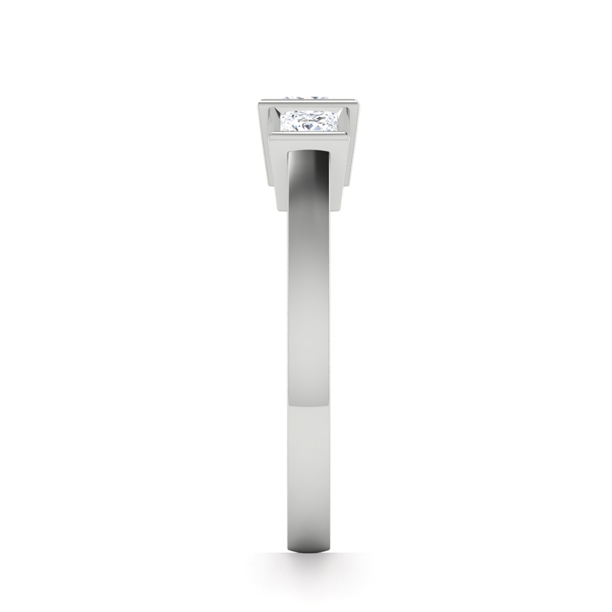 Lexie in 18k White Gold — view 4