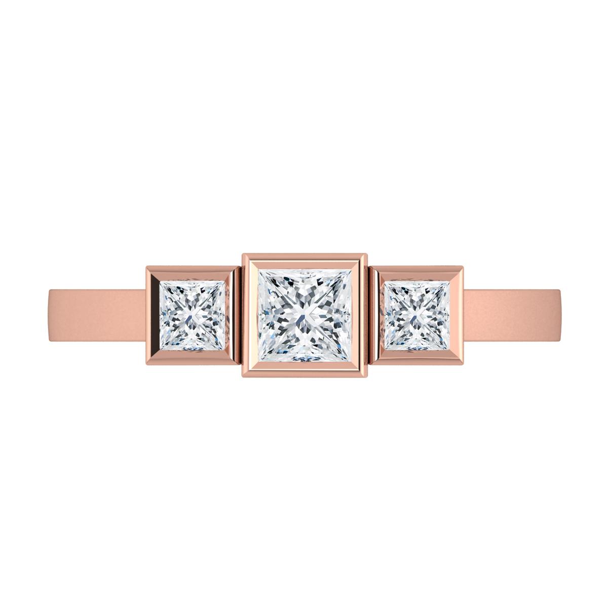 Lexie in 18k Rose Gold — view 5