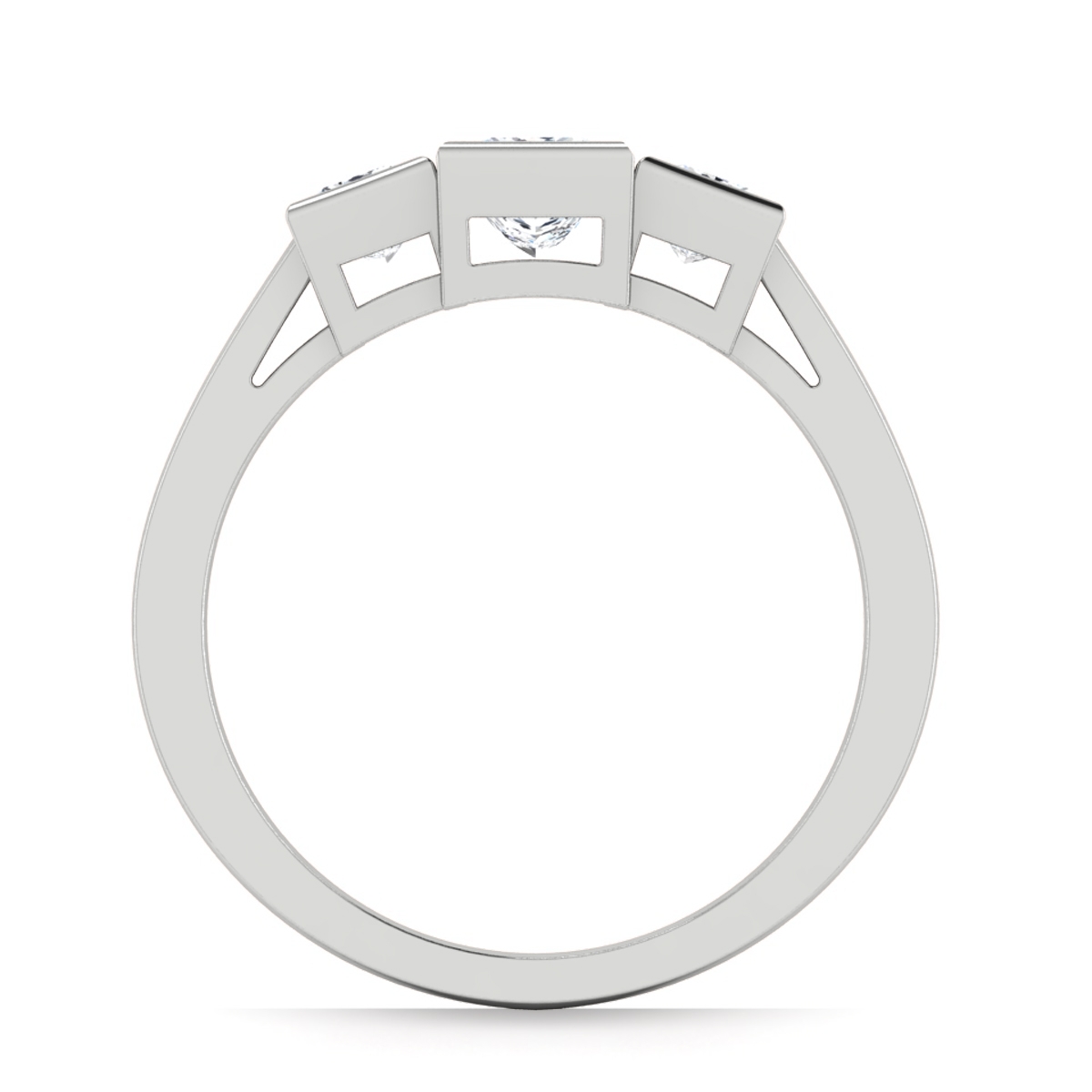 Lexie in 18k White Gold — view 2
