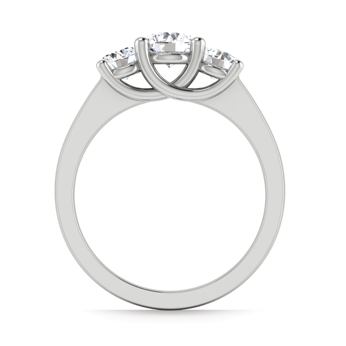 Maddison in 18k White Gold — view 2