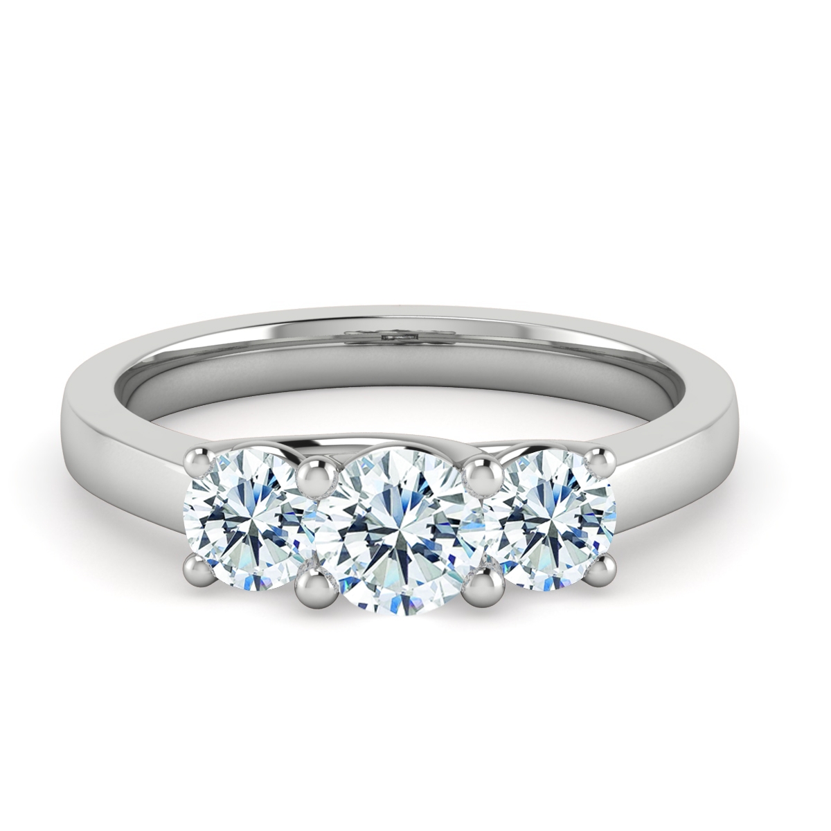 Maddison in 18k White Gold