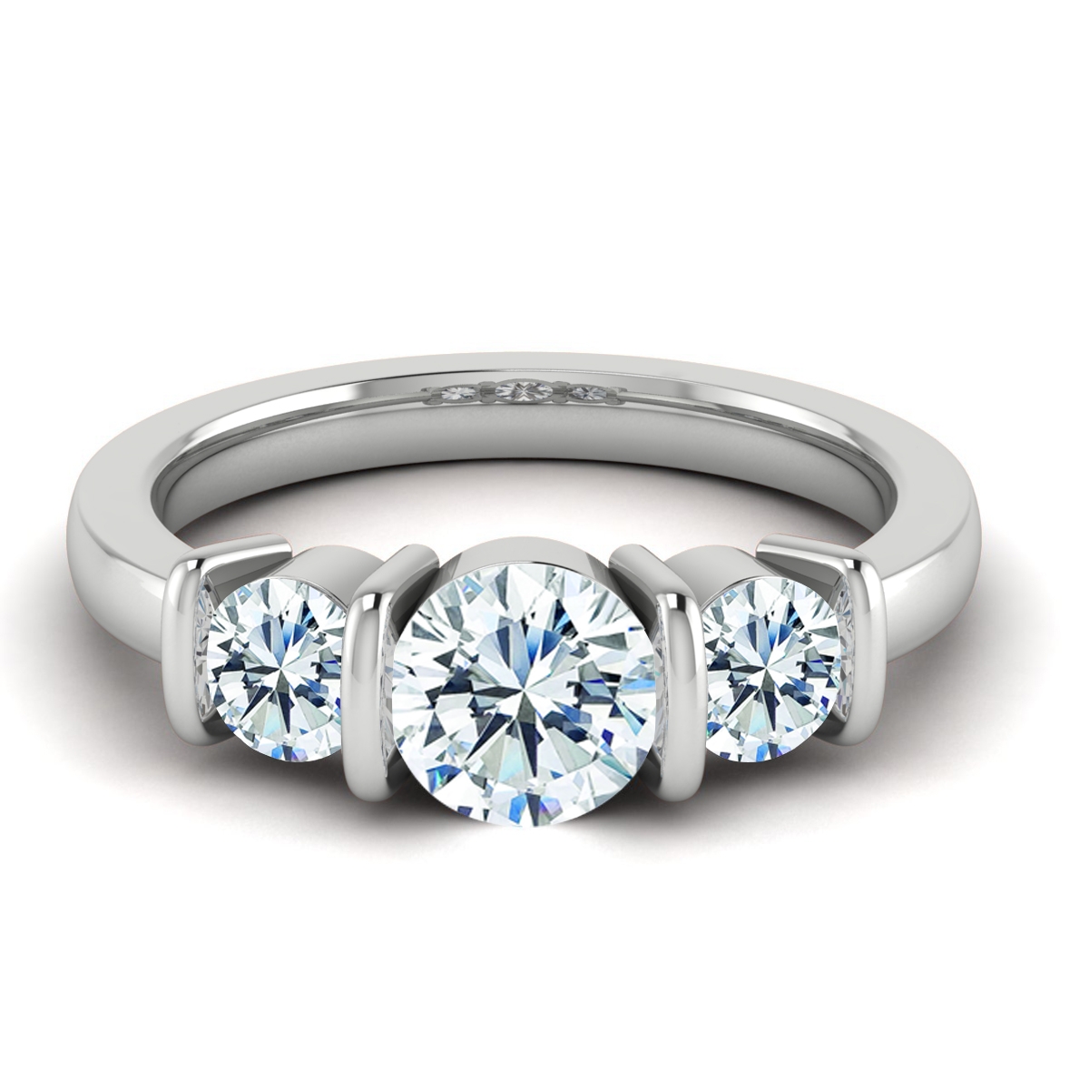Marian in 18k White Gold
