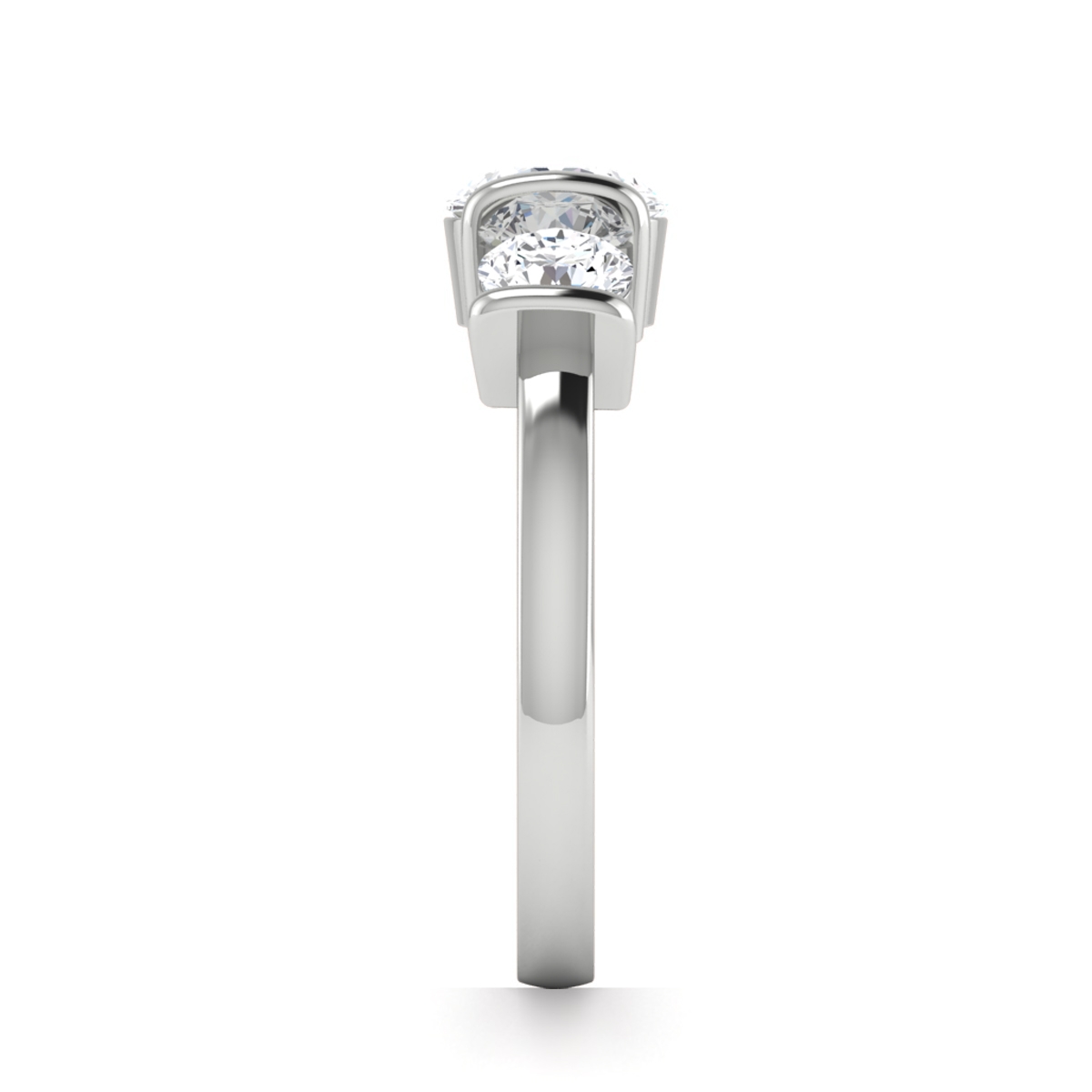 Marian in 18k White Gold — view 4