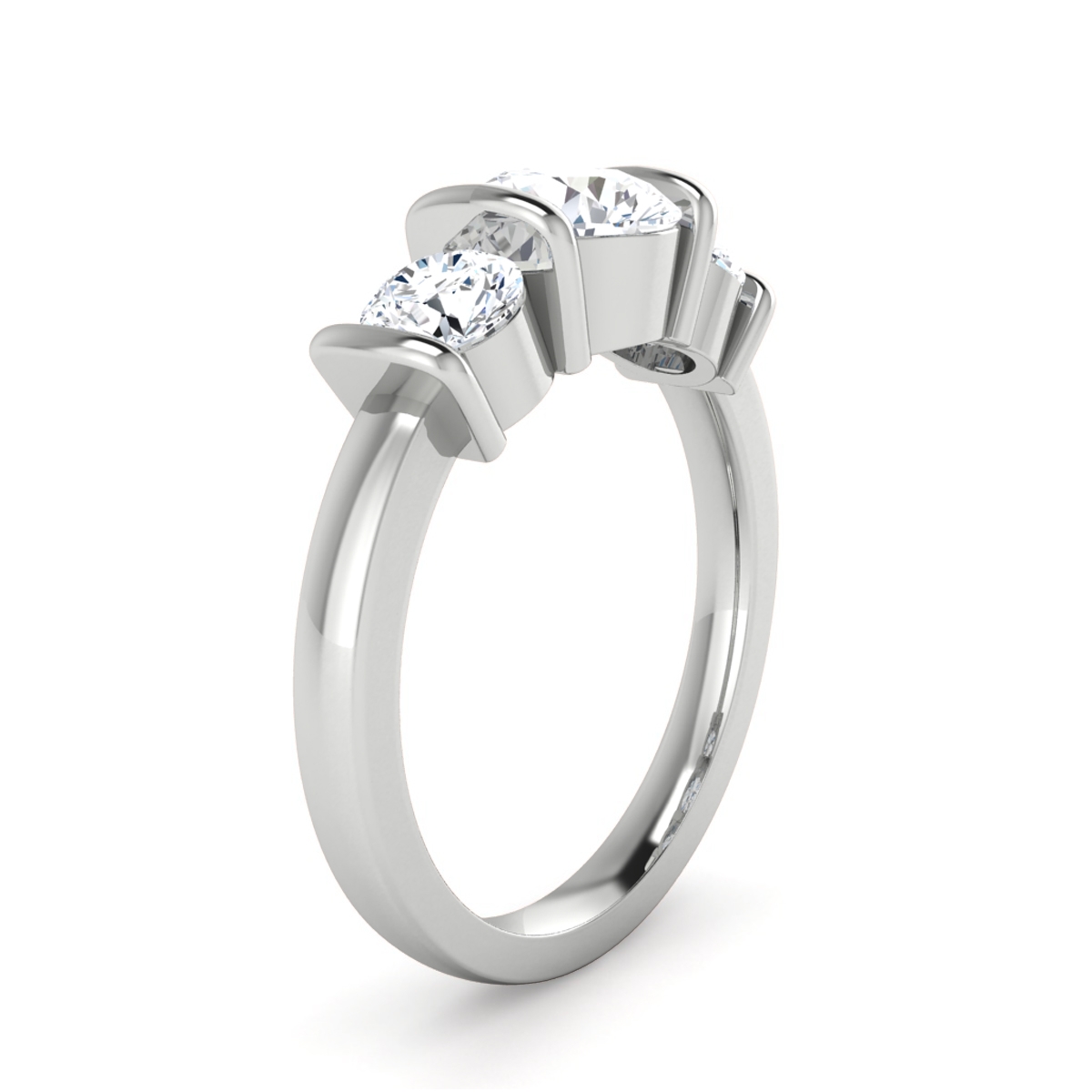 Marian in 18k White Gold — view 3