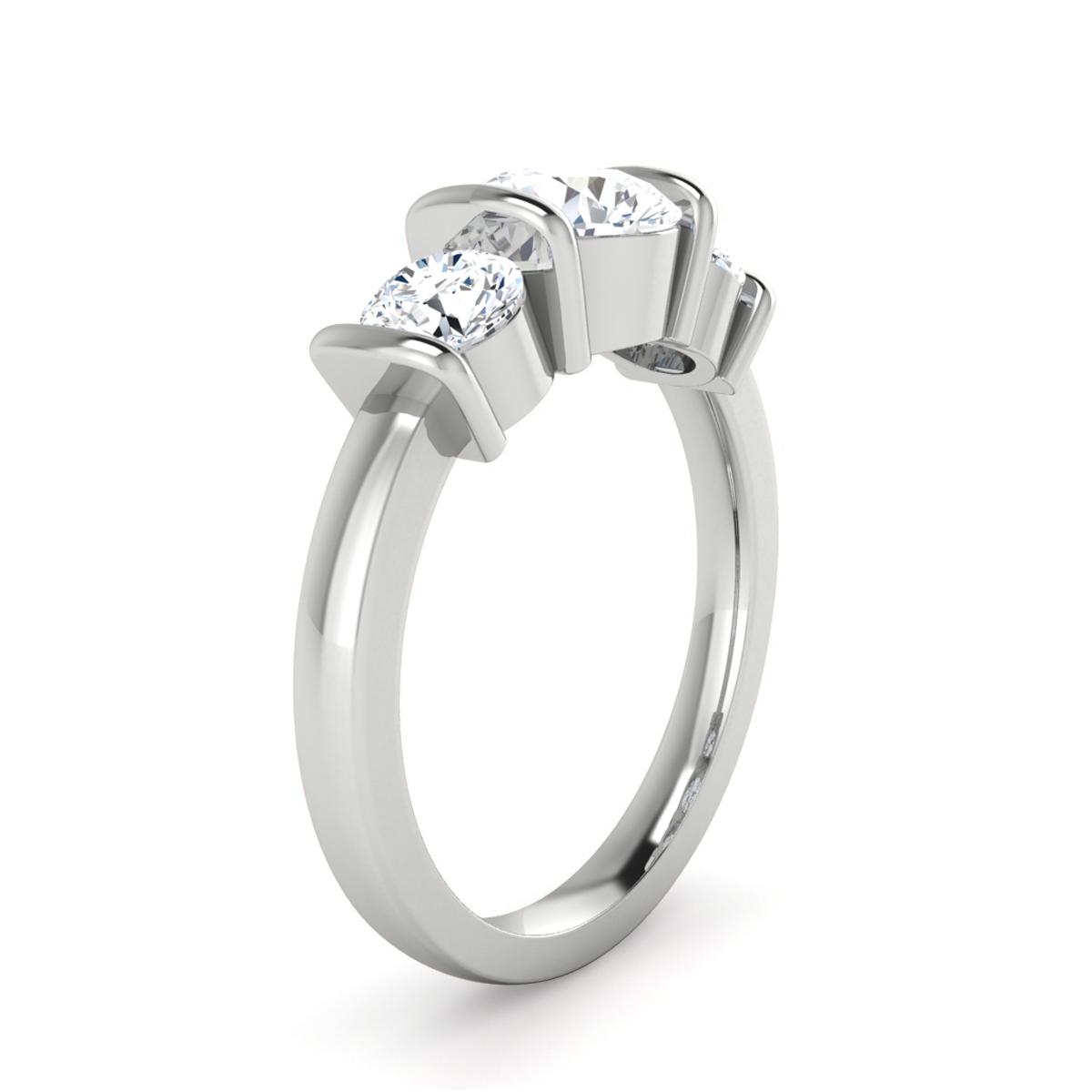 Marian in 18k White Gold — view 3