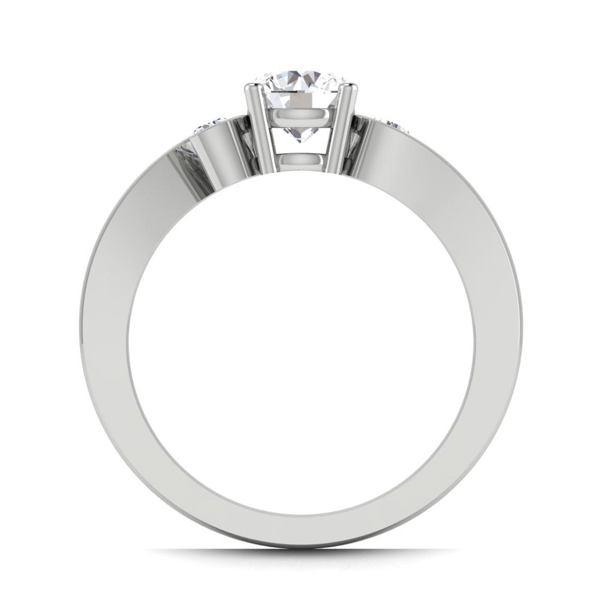 Niamh in 18k White Gold — view 2