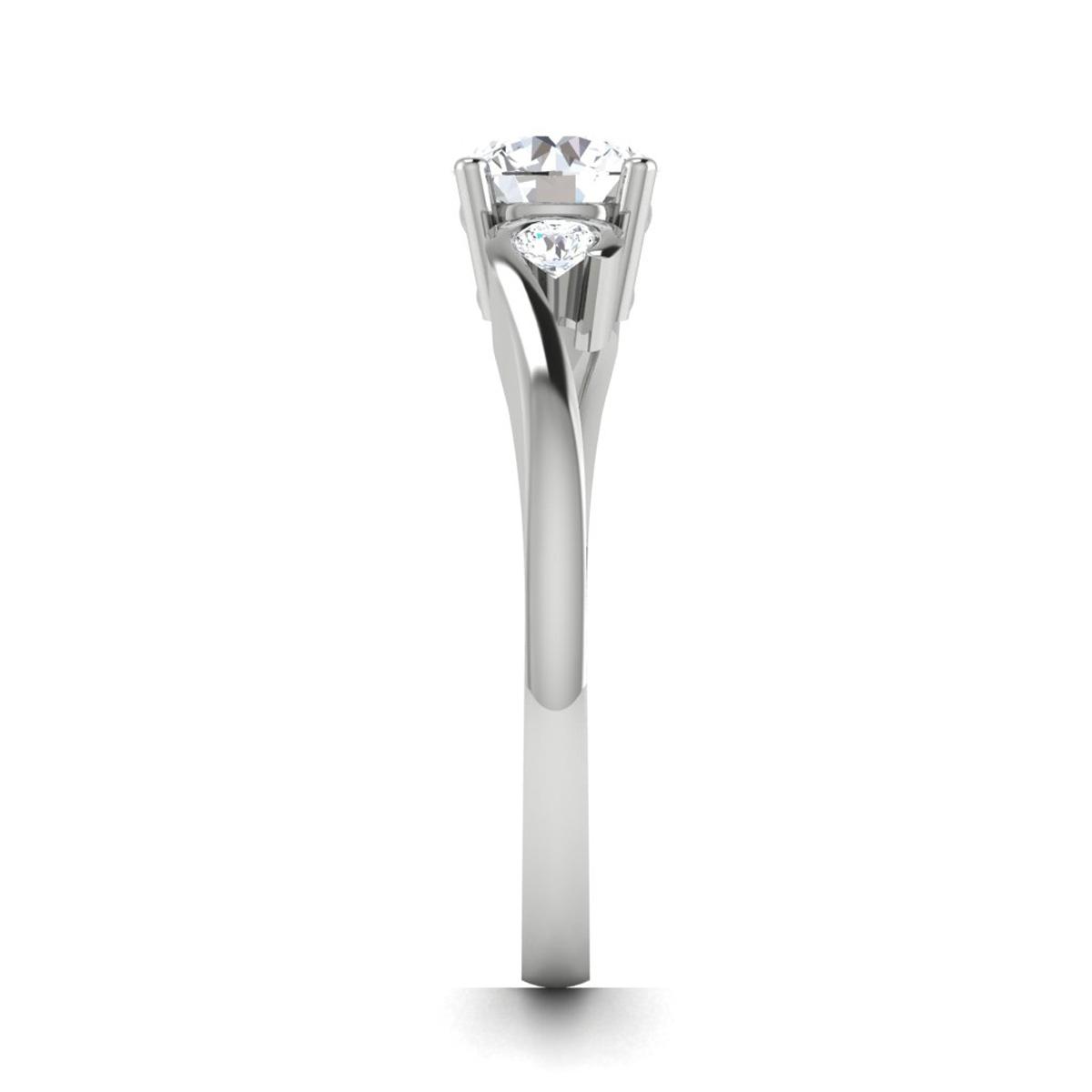 Niamh in 18k White Gold — view 4