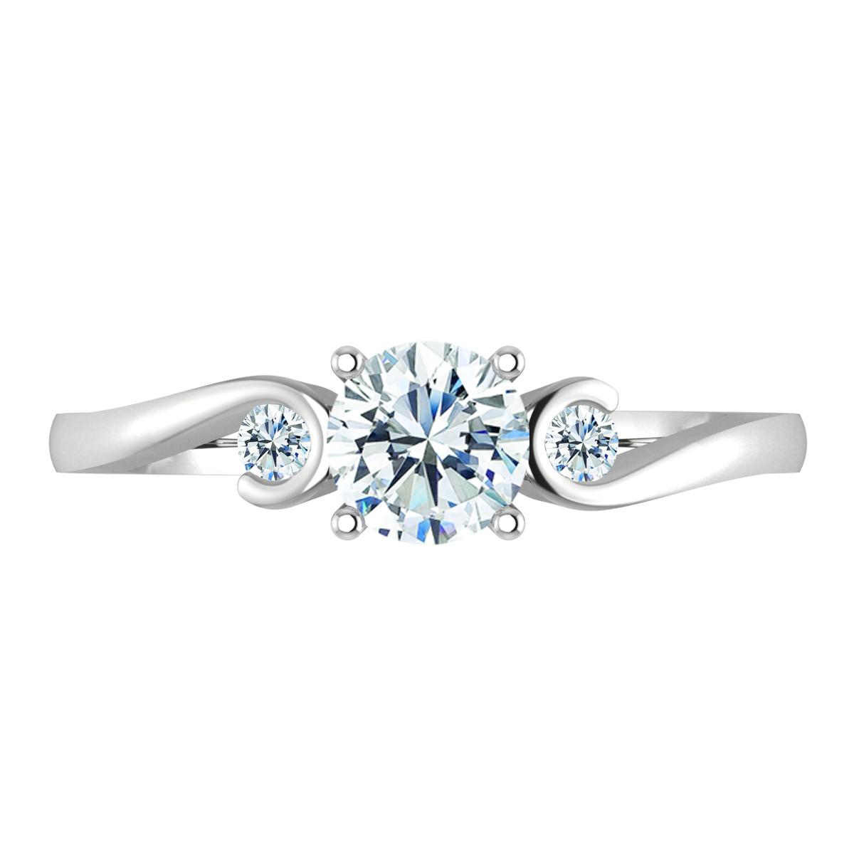 Niamh in 18k White Gold — view 5