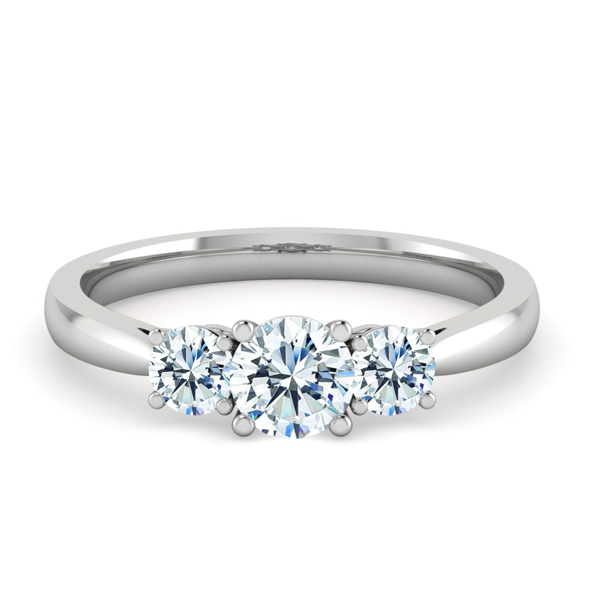 Paige in 18k White Gold