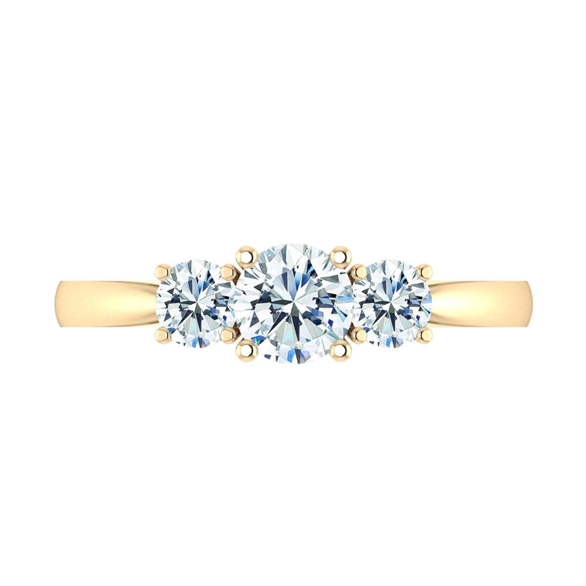 Paige in 18k Yellow Gold — view 5