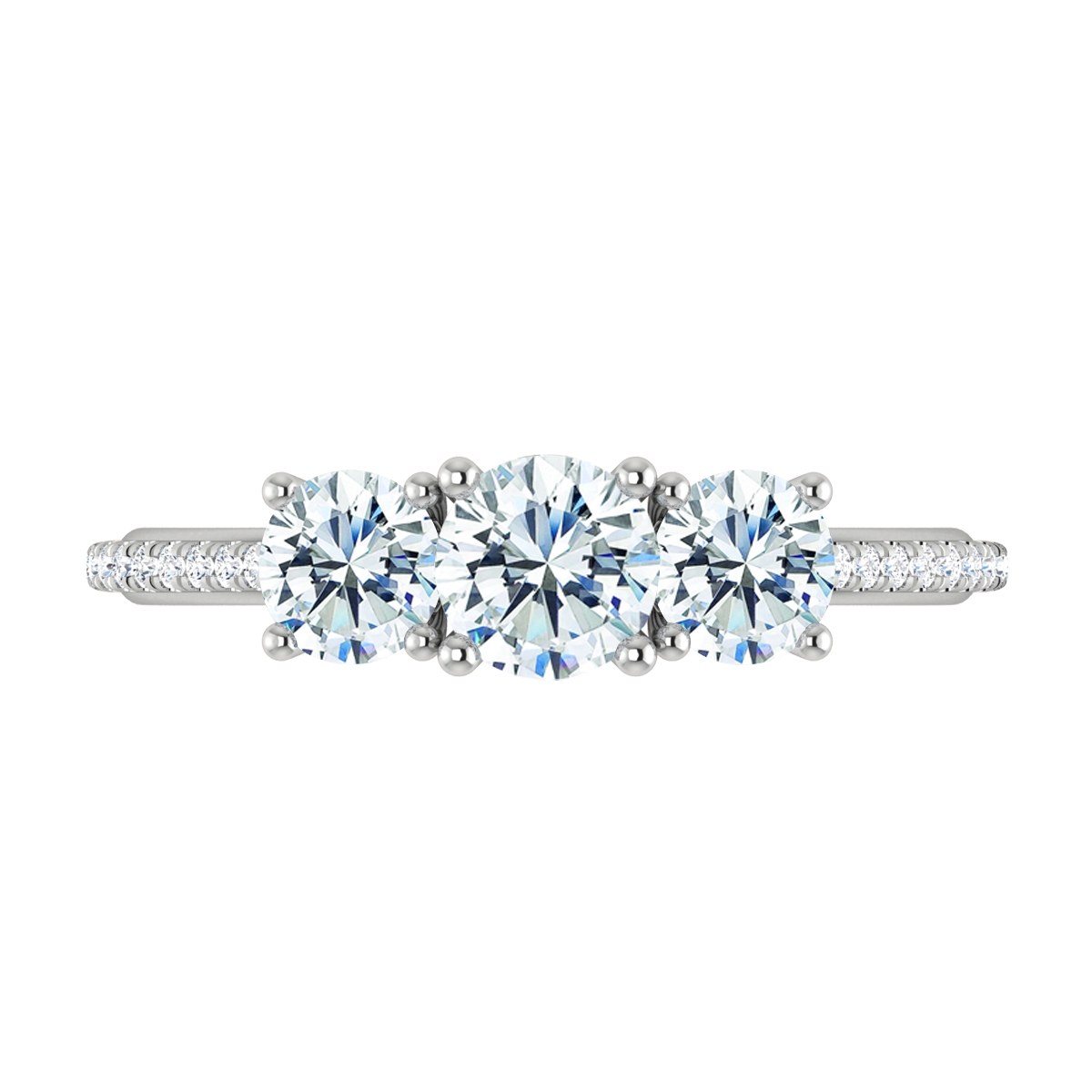 Radka in 18k White Gold — view 5
