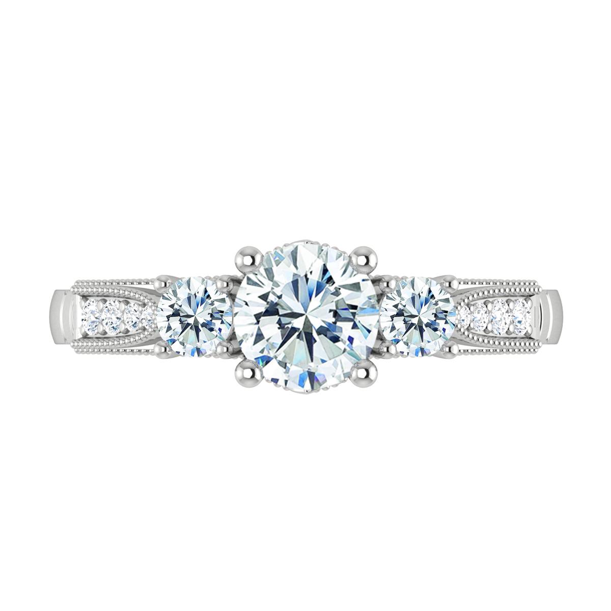 Rose in Platinum — view 5