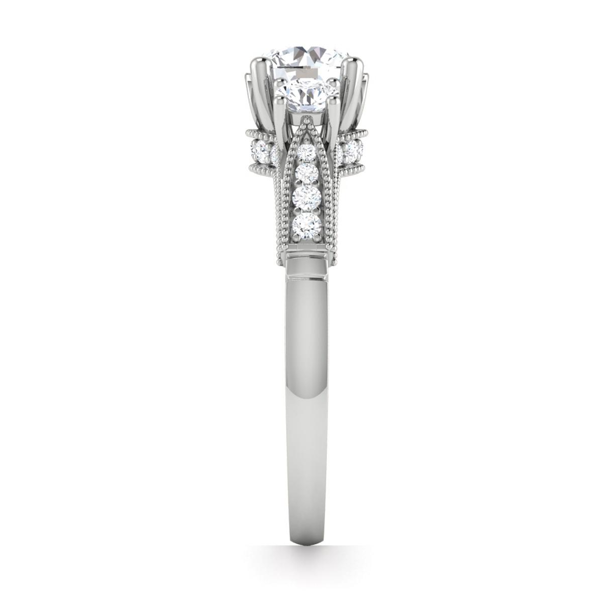 Rose in Platinum — view 4