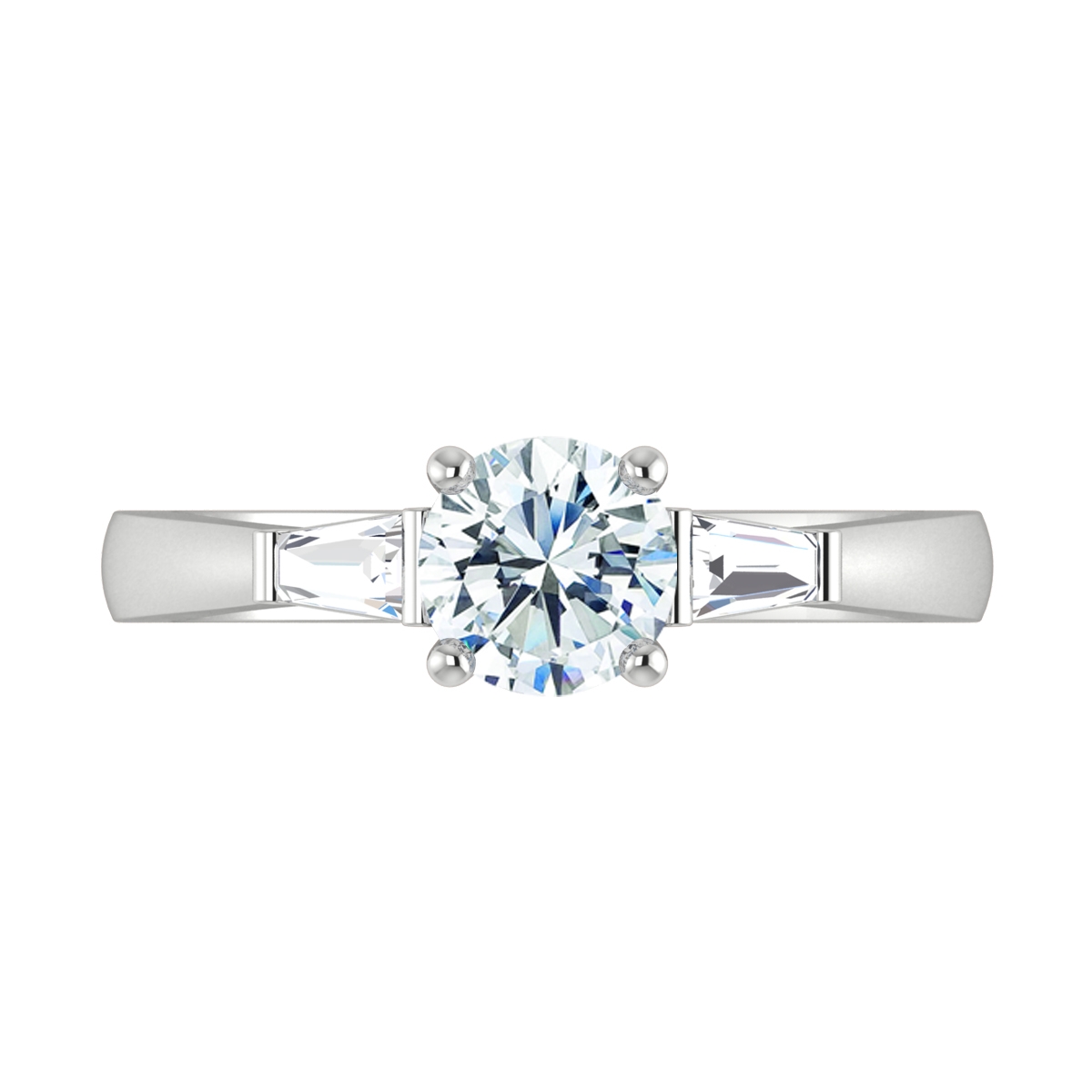 Rosica in 18k White Gold — view 5