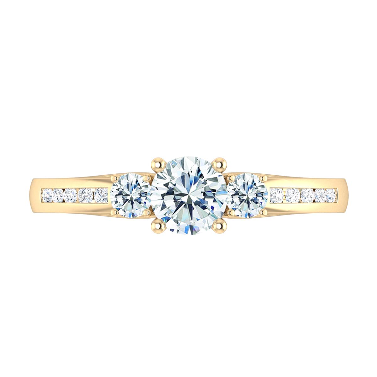 Scarlett in 18k Yellow Gold — view 5