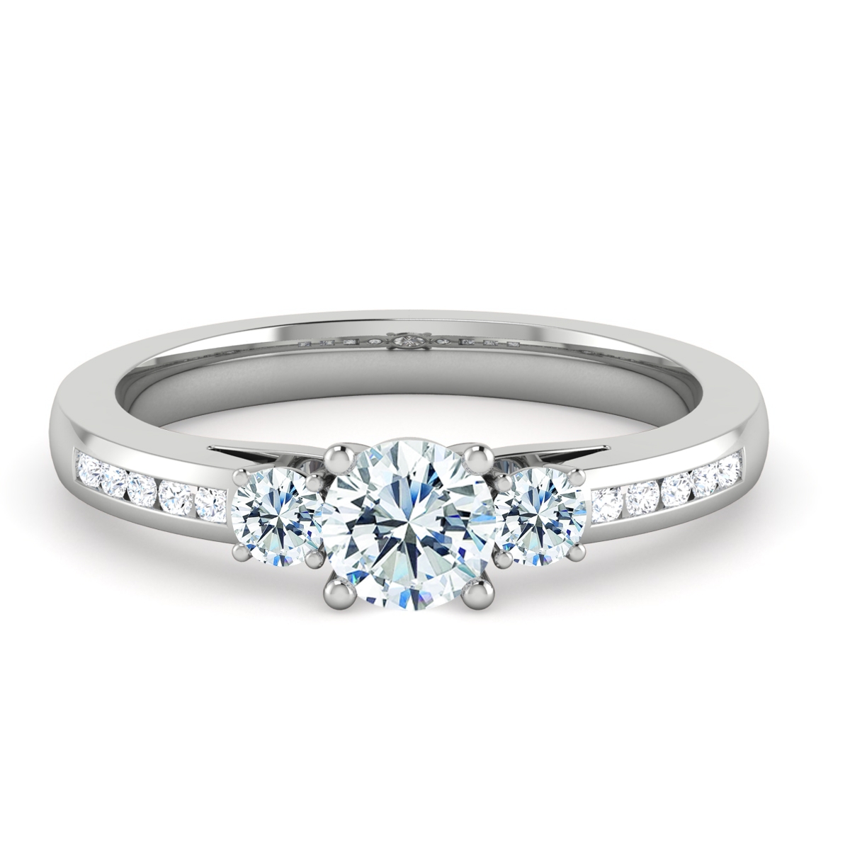 Scarlett in 18k White Gold