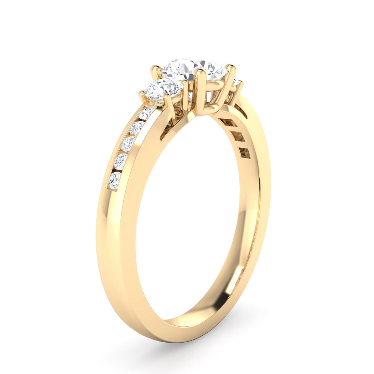Scarlett in 18k Yellow Gold — view 3