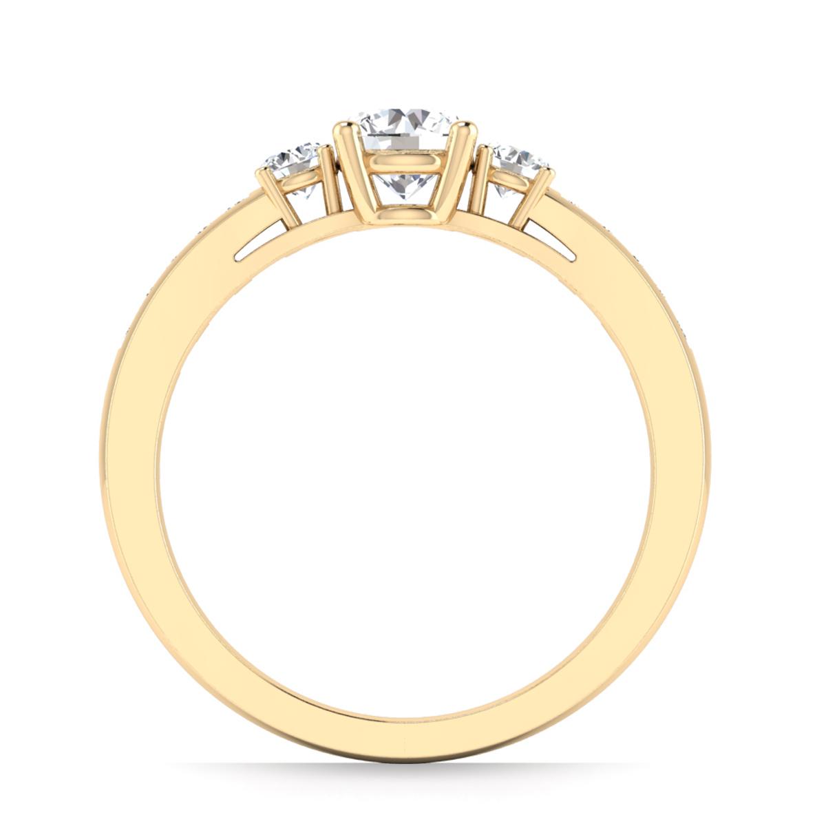 Scarlett in 18k Yellow Gold — view 2