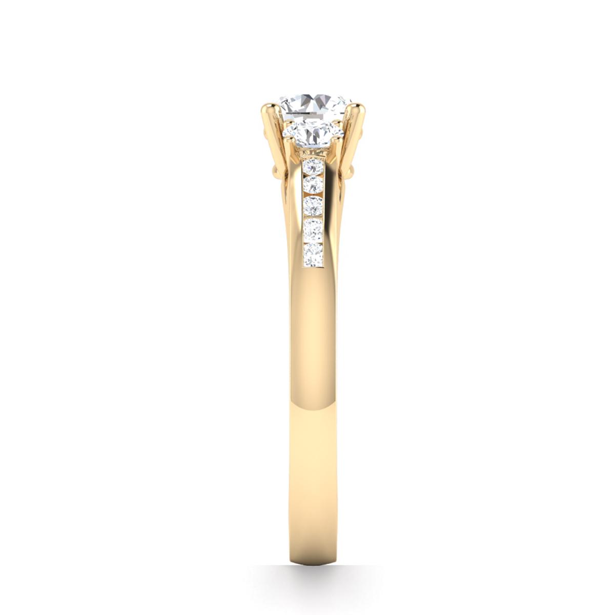 Scarlett in 18k Yellow Gold — view 4