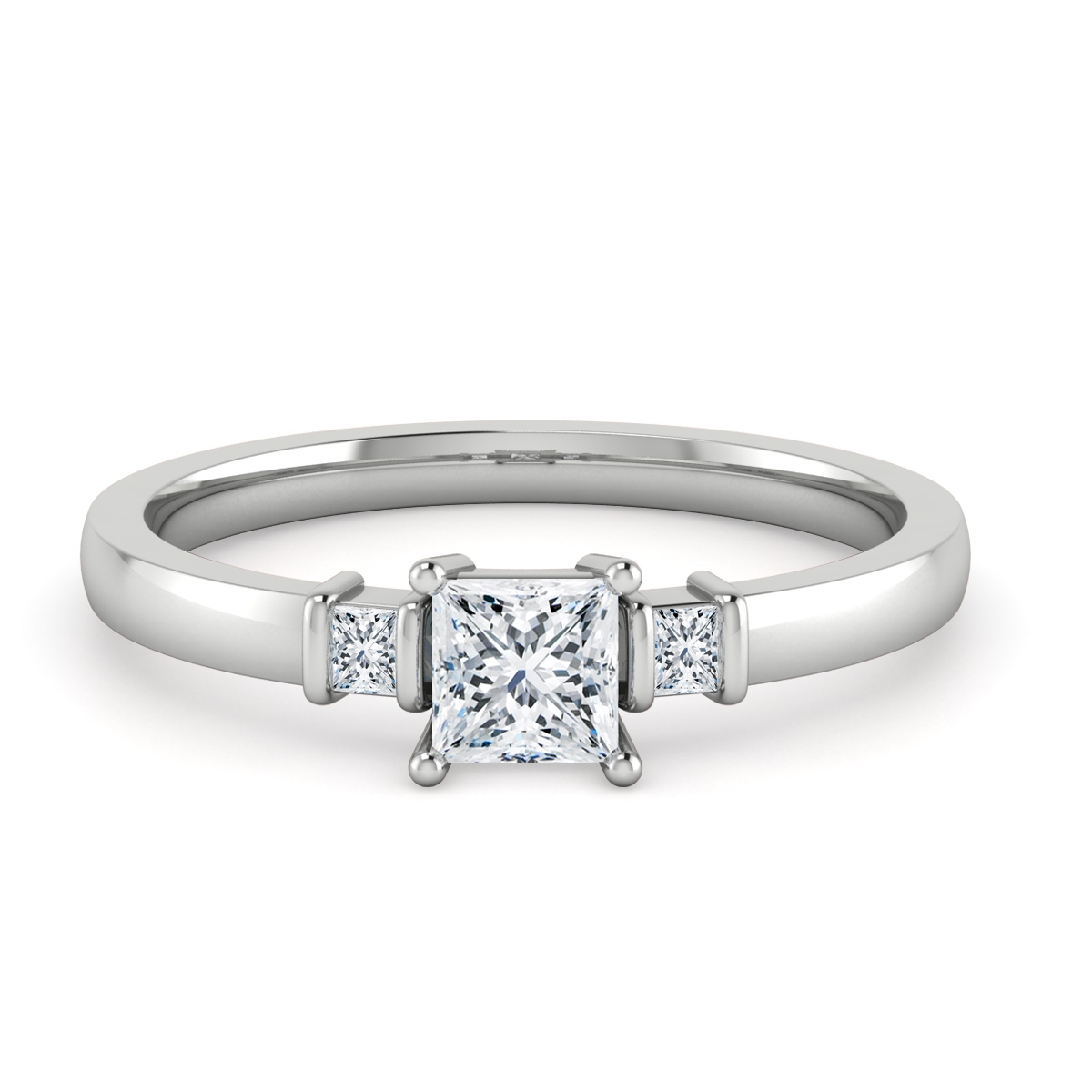 Skye in 18k White Gold