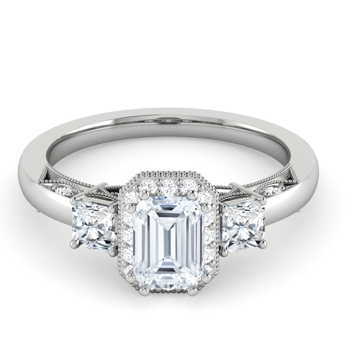 Zara in 18k White Gold