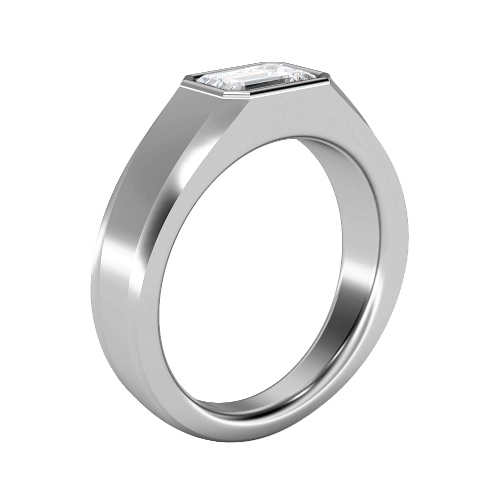 Michael in 18k White Gold — view 3