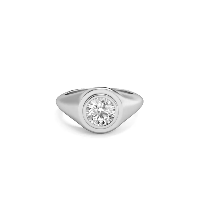 John in 18k White Gold — view 5