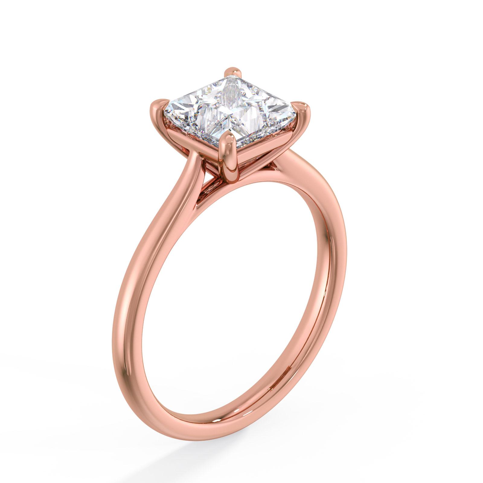 Elvina in 18k Rose Gold — view 2