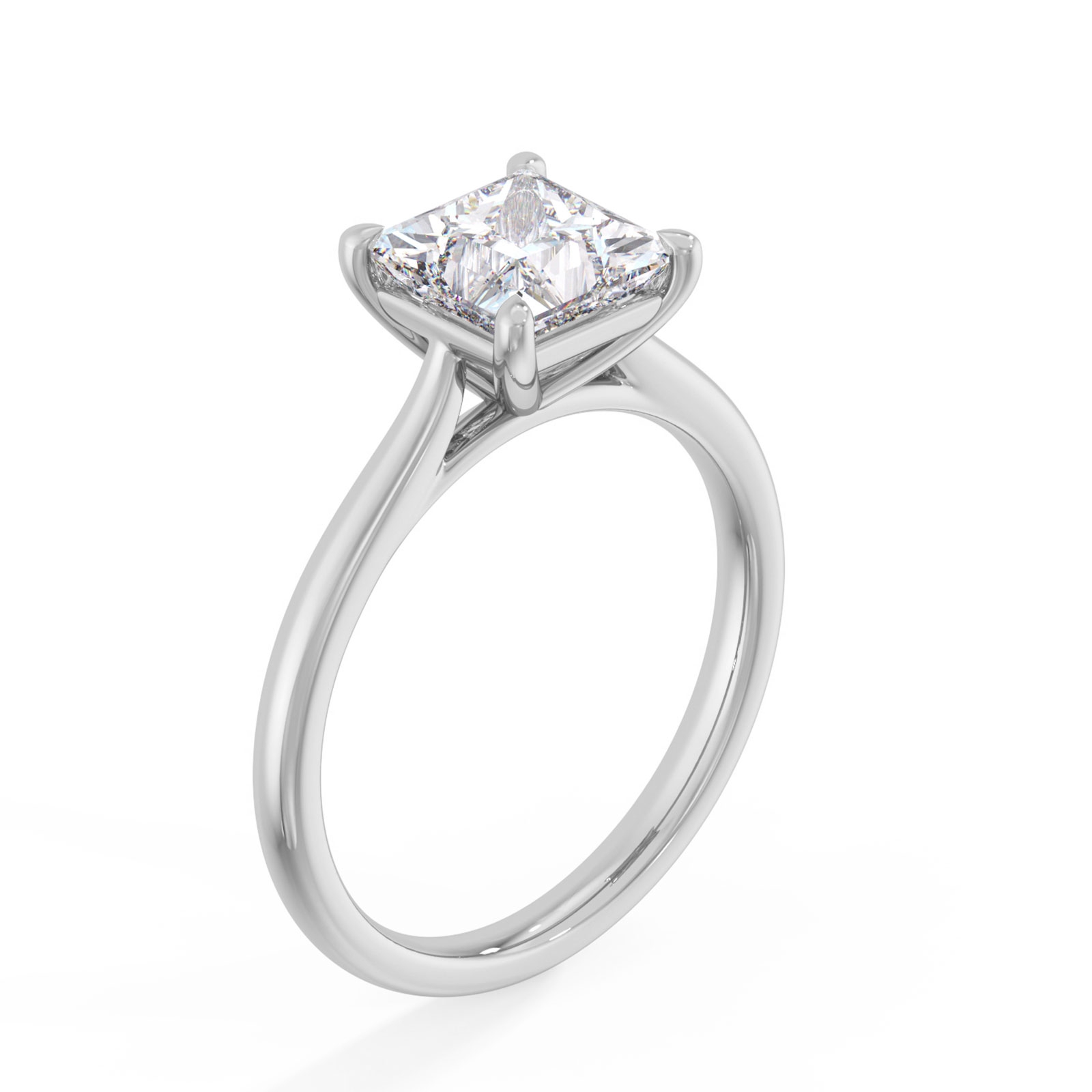 Elvina in 18k White Gold — view 2