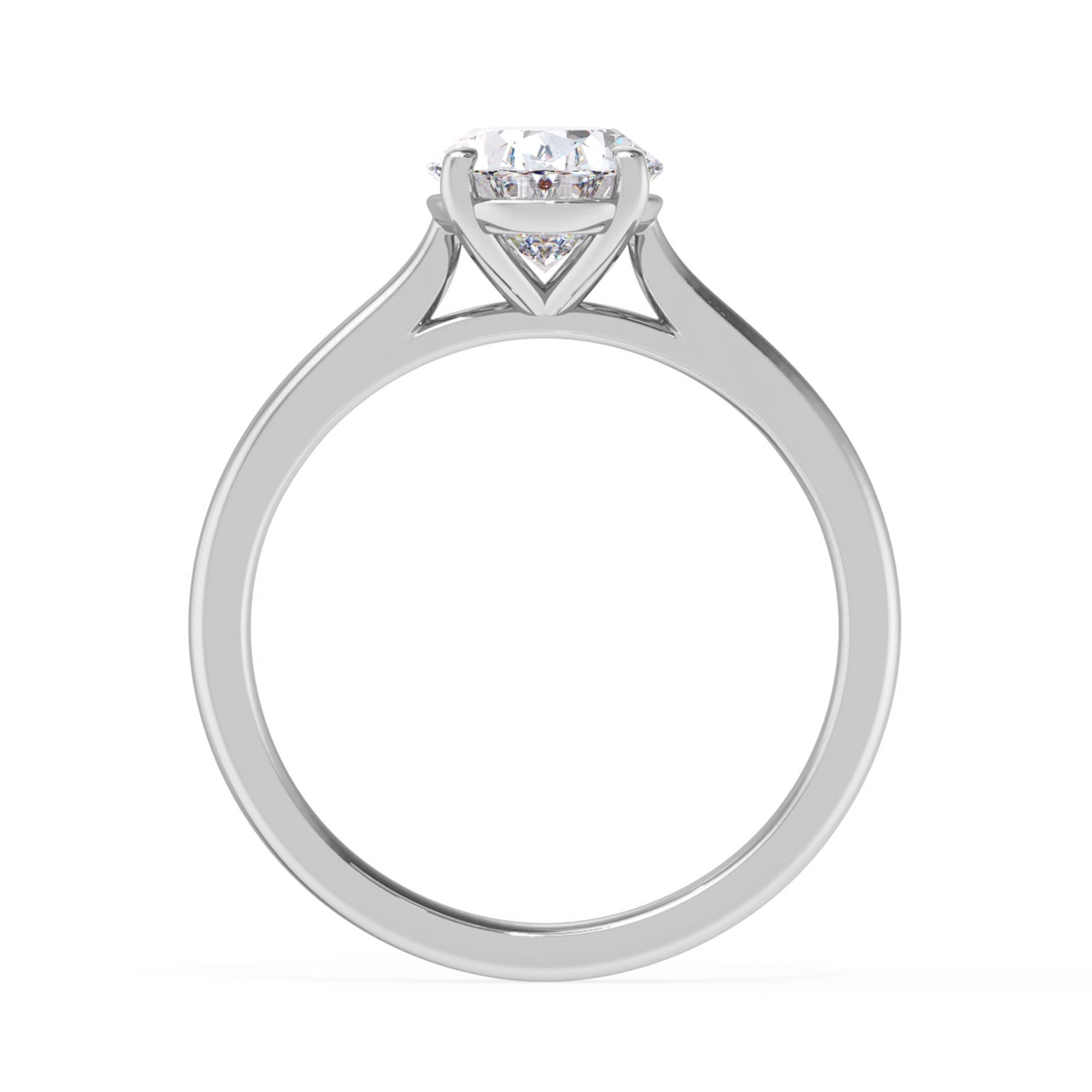 Annabel in 18k White Gold — view 3
