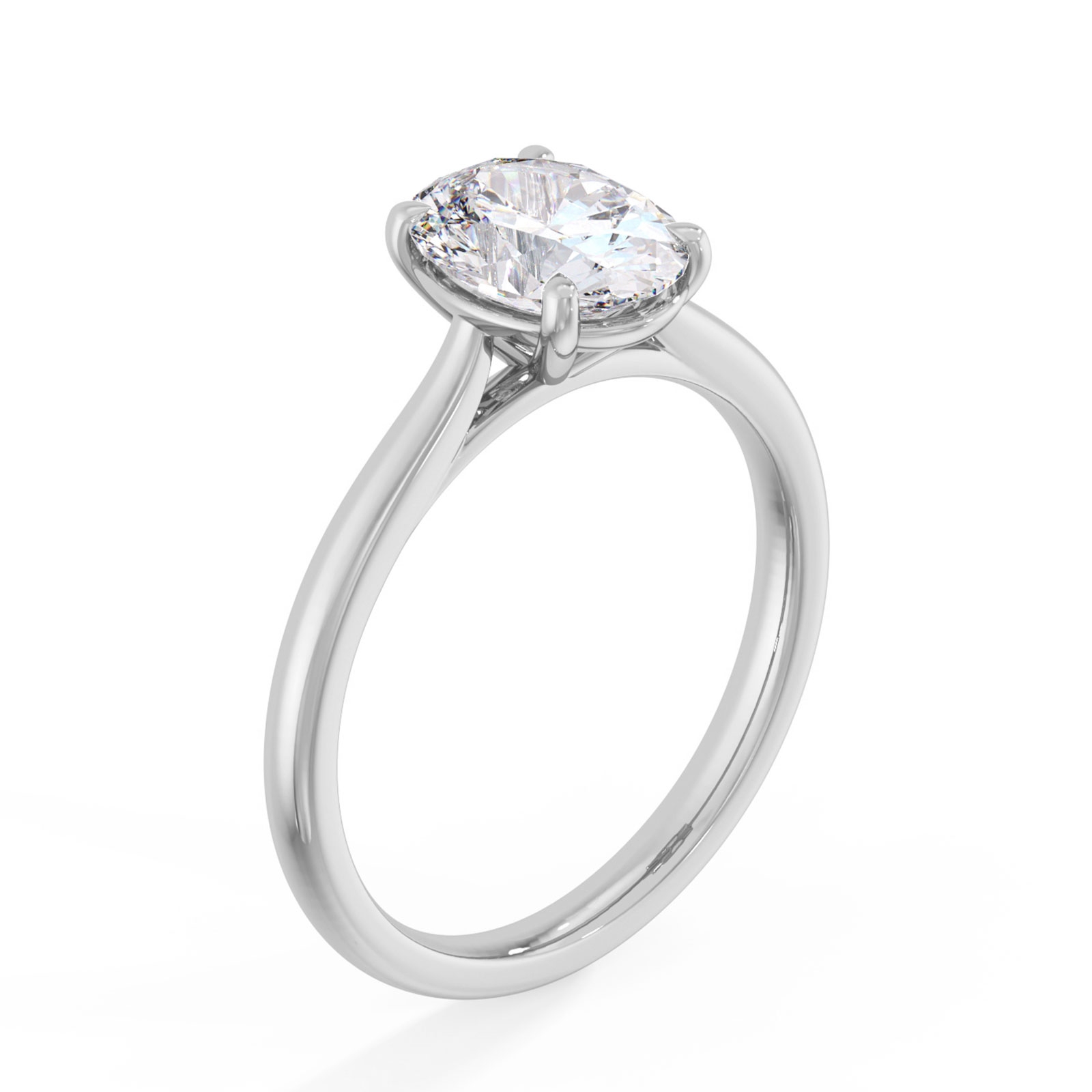 Annabel in 18k White Gold — view 2