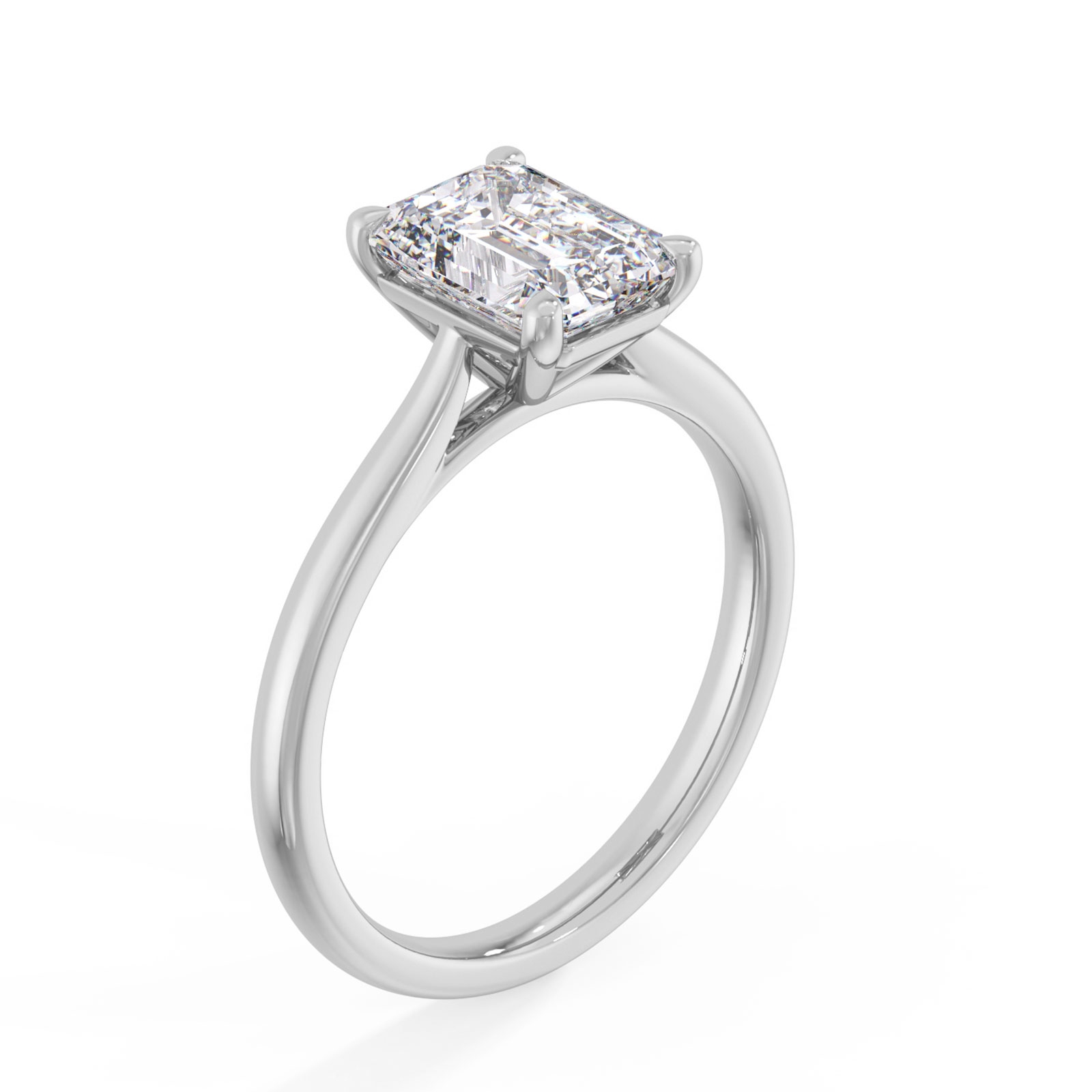 Cierra in 18k White Gold — view 2