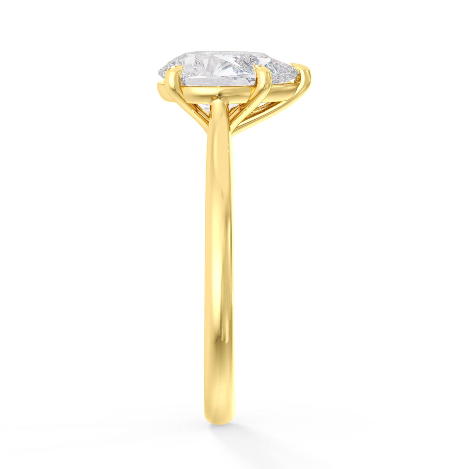 Nerissa in 18k Yellow Gold — view 4