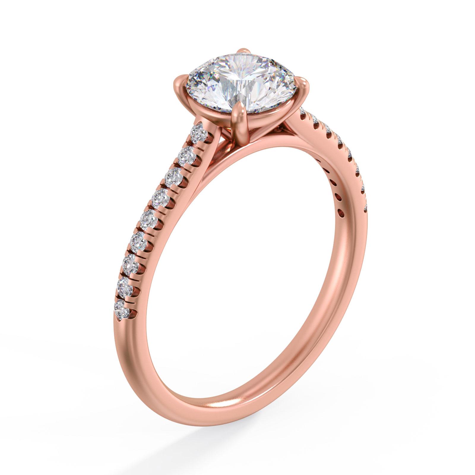 Mavis in 18k Rose Gold — view 2