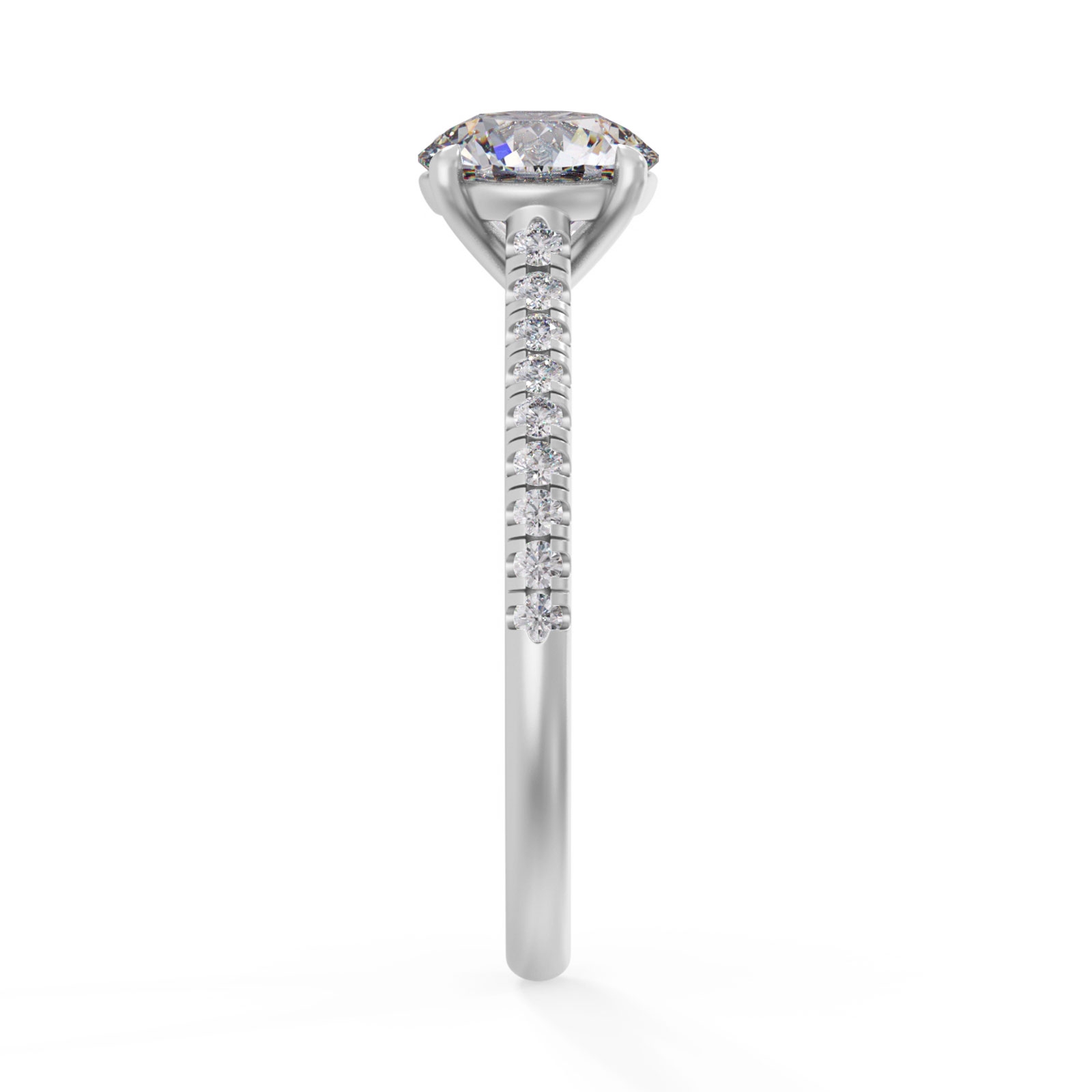 Mavis in 18k White Gold — view 4
