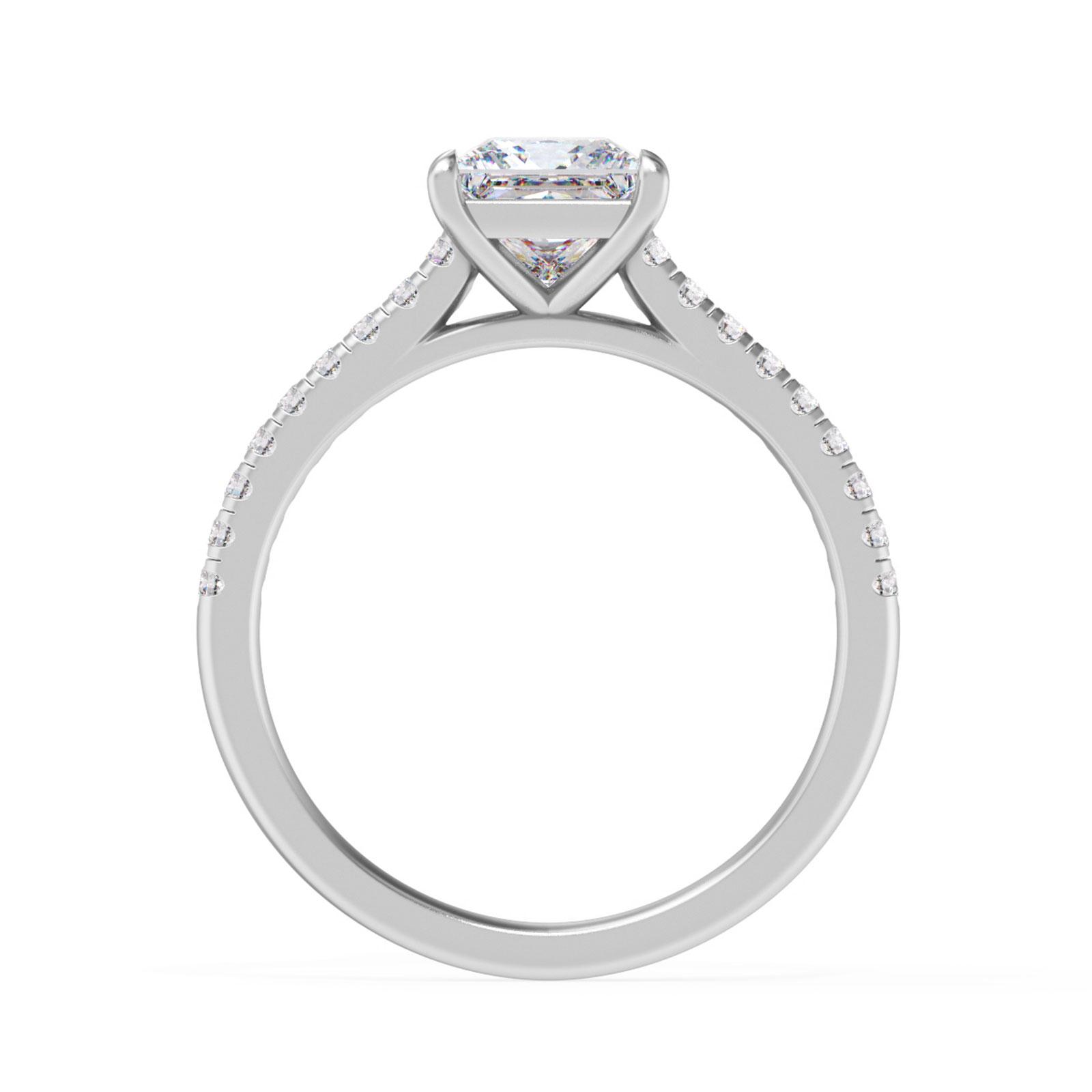 Dinah in 18k White Gold — view 3