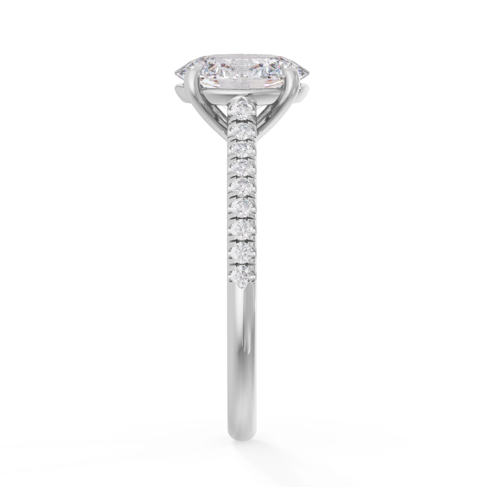 Elen in 18k White Gold — view 4