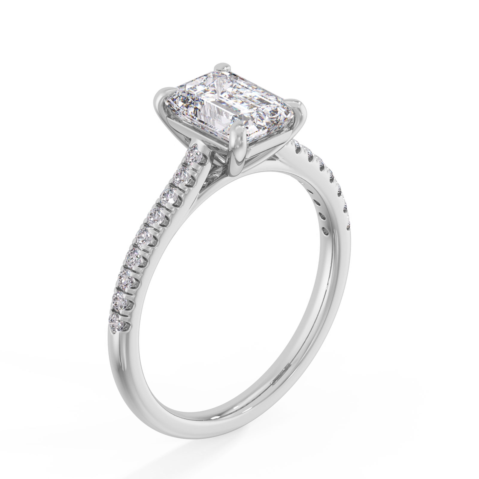 Kathryn in 18k White Gold — view 2