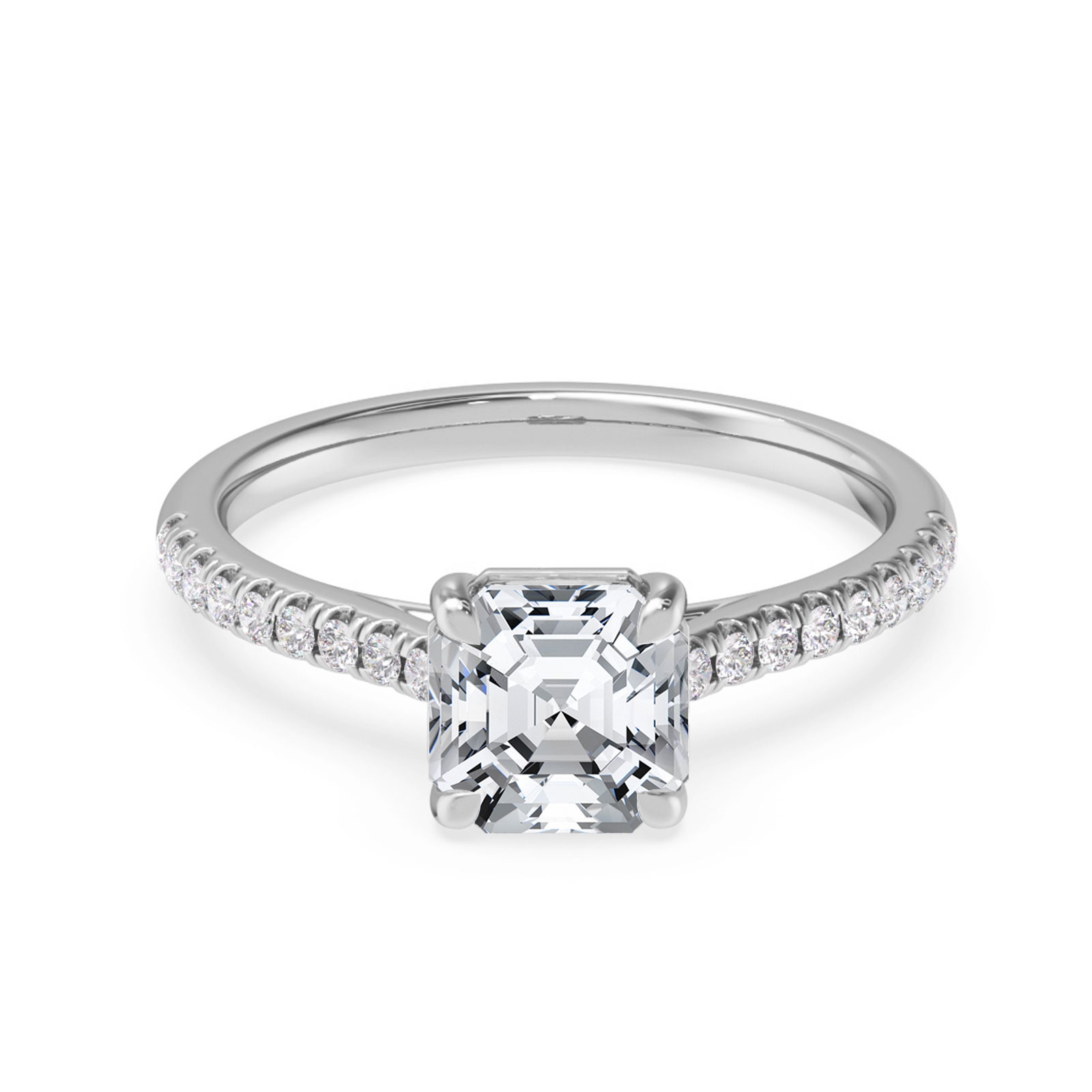 Aster in 18k White Gold