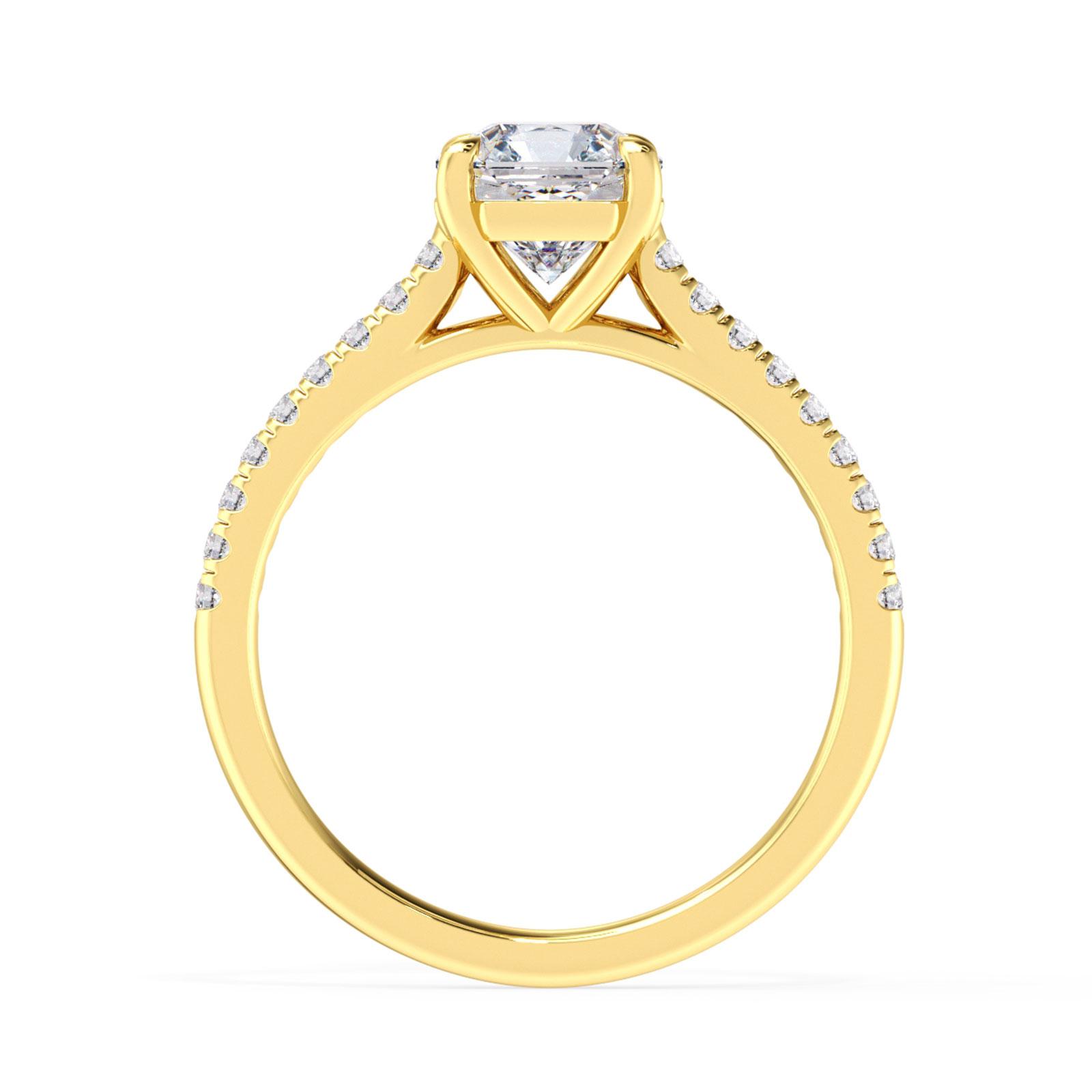 Aster in 18k Yellow Gold — view 3