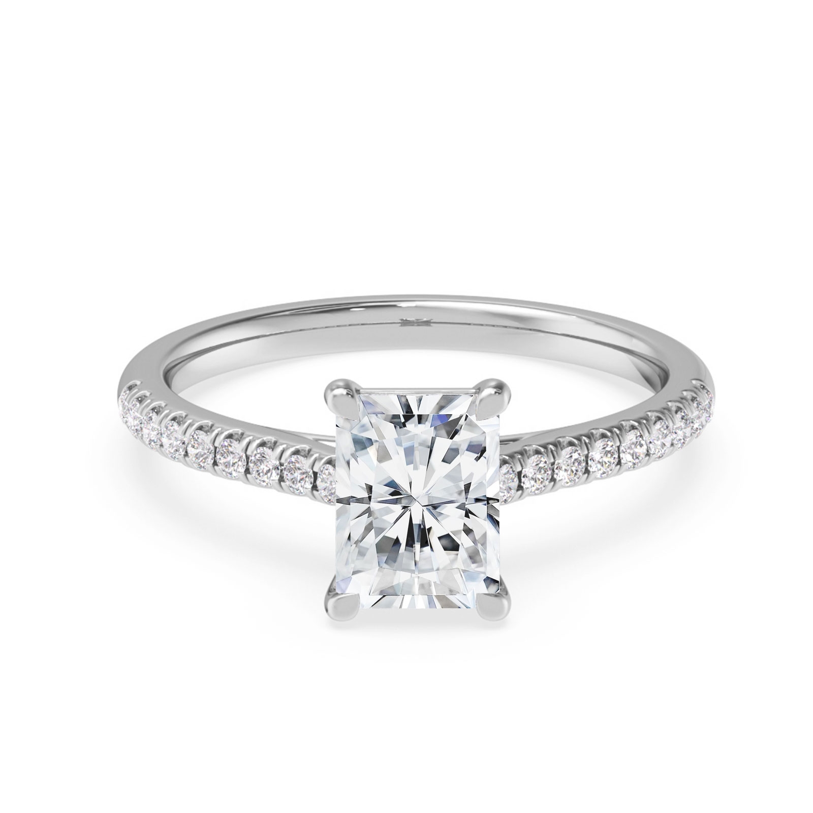 Jessa in 18k White Gold