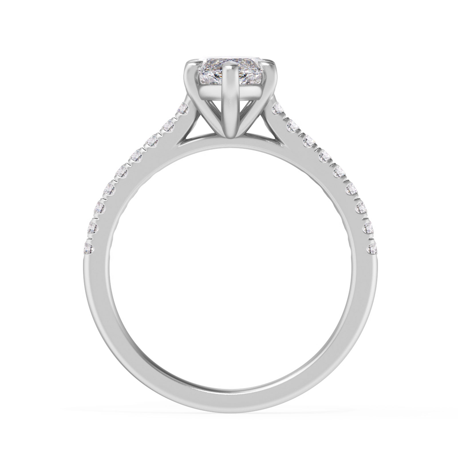 Bertha in 18k White Gold — view 3
