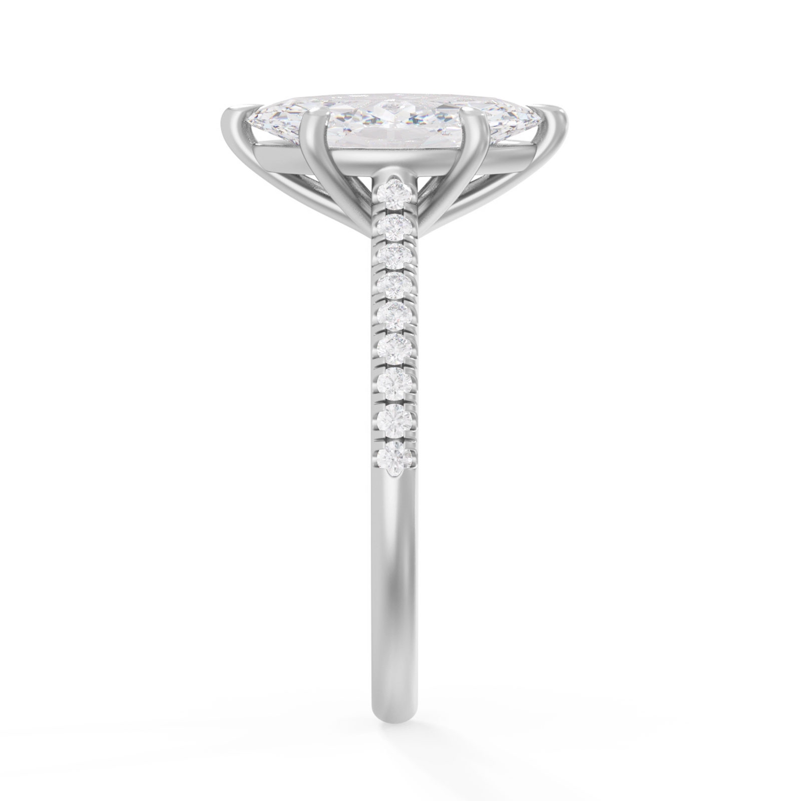 Bertha in 18k White Gold — view 4