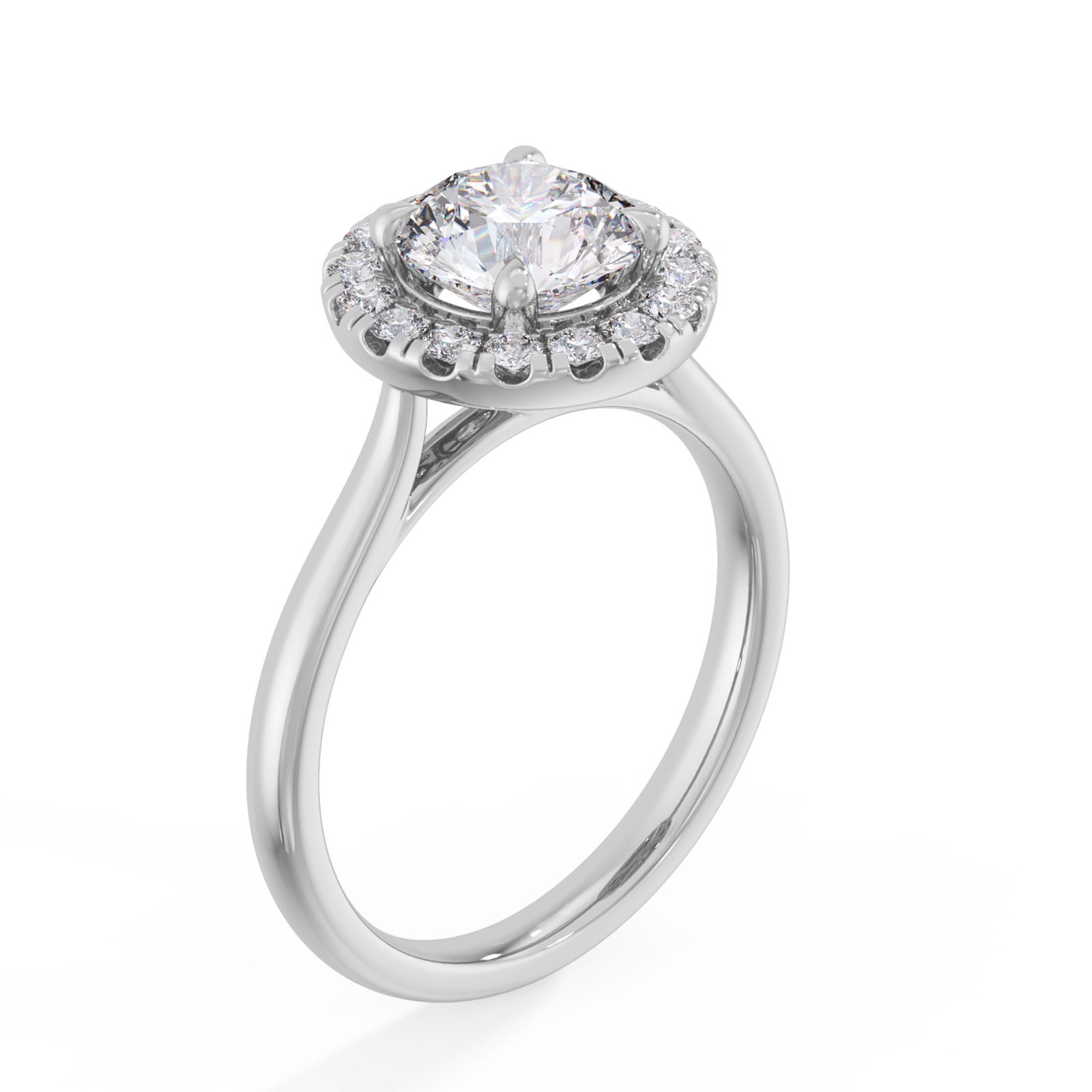 Vanessa in 18k White Gold — view 2