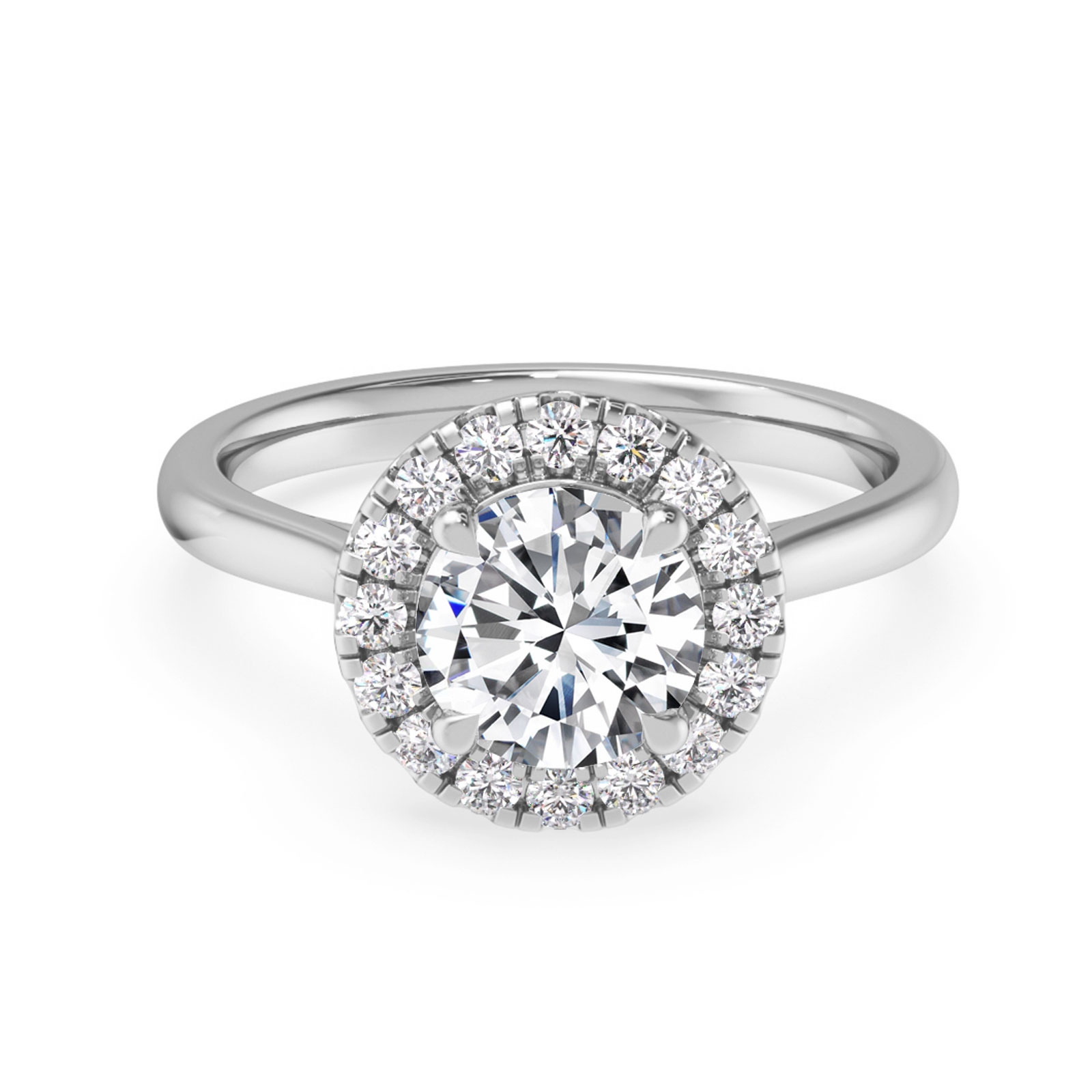 Vanessa in 18k White Gold