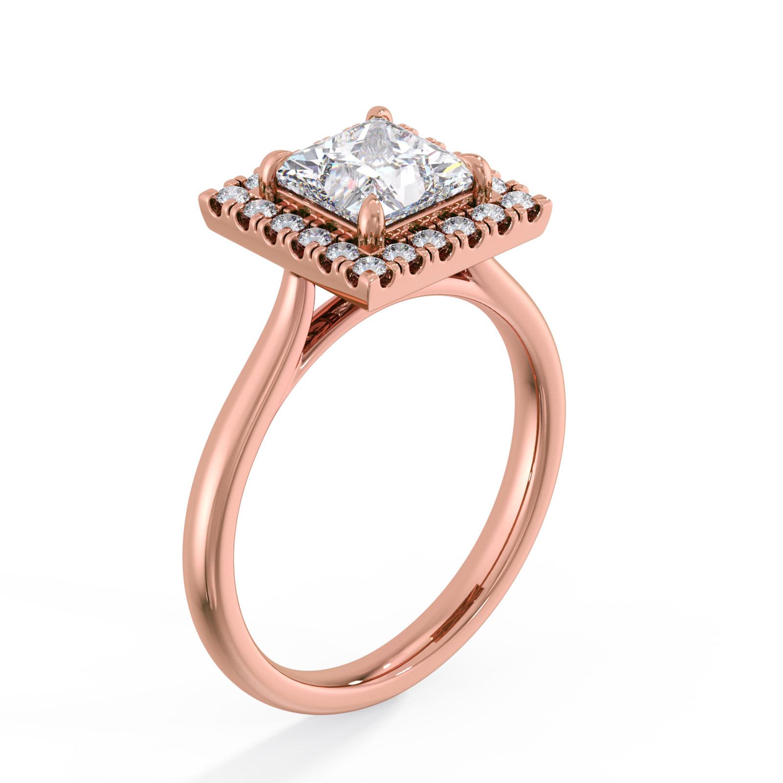 Louise in 18k Rose Gold — view 2