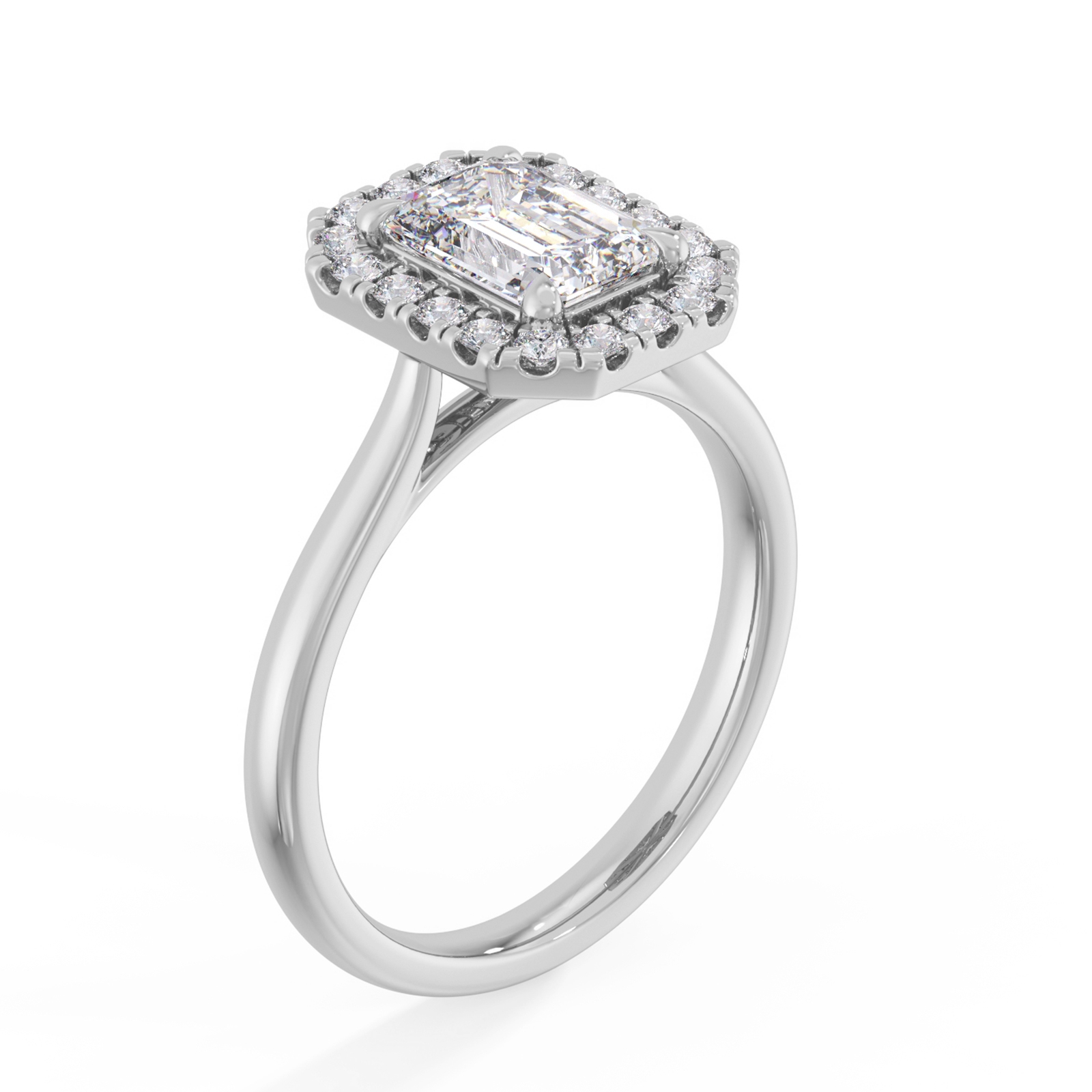 Ariana in 18k White Gold — view 2