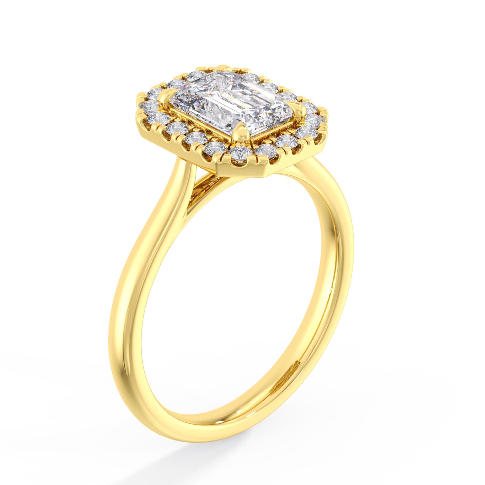 Ariana in 18k Yellow Gold — view 2
